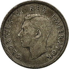 Coin, South Africa, George VI, Shilling, 1941, EF(40-45), Silver, KM:28