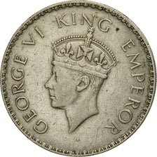 Coin, INDIA-BRITISH, George VI, Rupee, 1940, EF(40-45), Silver, KM:556