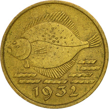 Coin, DANZIG, 5 Pfennig, 1932, AU(50-53), Aluminum-Bronze, KM:151