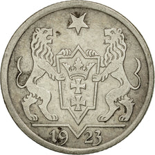 Münze, DANZIG, Gulden, 1923, SS+, Silber, KM:145