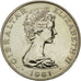 Coin, Gibraltar, Elizabeth II, Crown, 1981, MS(60-62), Copper-nickel, KM:14