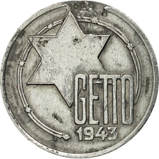 Coin, Poland, 5 Mark, 1943, VF(30-35), Aluminum, KM:Tn2