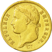 Moneda, Francia, Napoléon I, 20 Francs, 1811, Paris, MBC+, Oro, KM:695.1