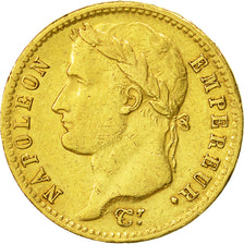 Moneta, Francia, Napoléon I, 20 Francs, 1811, Lille, BB+, Oro, KM:695.10
