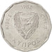 CYPRUS, 5 Mils, 1982, KM #50.2, MS(63), Aluminum, 20, 1.25