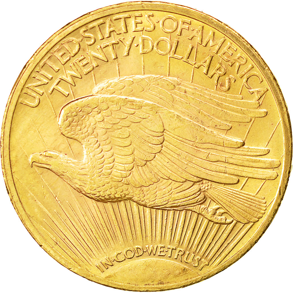 Monnaie, États-Unis, Saint-Gaudens, $20, Double Eagle, 1923, U.S. Mint