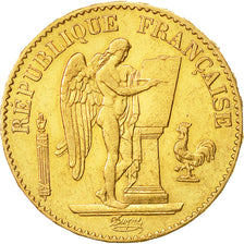 Münze, Frankreich, Génie, 20 Francs, 1878, Paris, VZ, Gold, KM:825