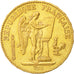 Munten, Frankrijk, Génie, 20 Francs, 1878, Paris, PR, Goud, KM:825