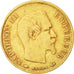 Moneta, Francia, Napoleon III, Napoléon III, 10 Francs, 1860, Paris, MB+, Oro