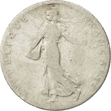 Coin, France, Semeuse, 50 Centimes, 1906, Paris, VF(20-25), Silver, KM:854
