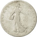 Coin, France, Semeuse, 50 Centimes, 1906, Paris, VF(20-25), Silver, KM:854