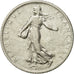 Coin, France, Semeuse, Franc, 1912, Paris, AU(50-53), Silver, KM:844.1