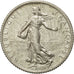 Coin, France, Semeuse, Franc, 1912, Paris, AU(50-53), Silver, KM:844.1