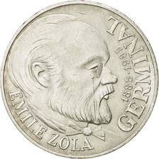 Moneda, Francia, Germinal, 100 Francs, 1985, MBC+, Plata, KM:957, Gadoury:900