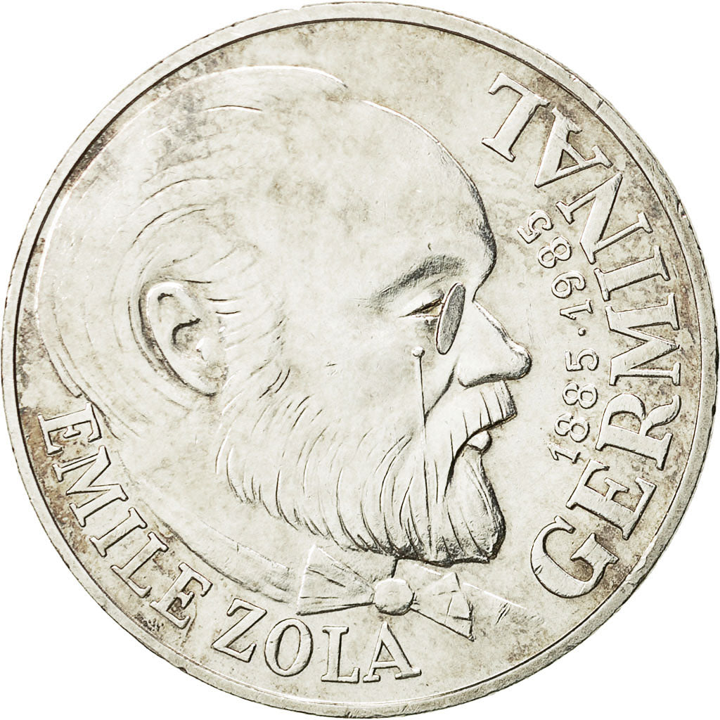 Moneta, Francia, Germinal, 100 Francs, 1985, SPL-, Argento, KM:957, Gadoury:900