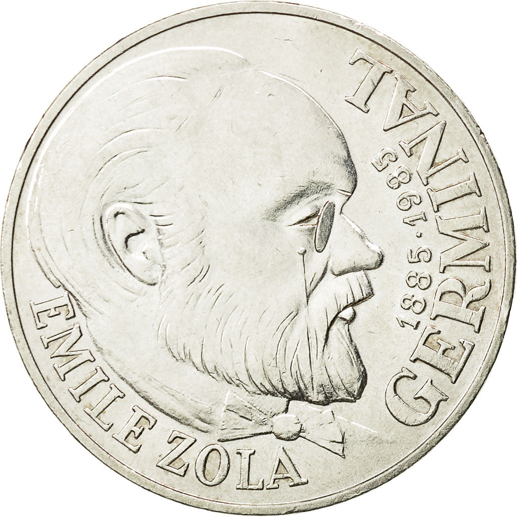 Coin, France, Germinal, 100 Francs, 1985, AU(55-58), Silver, KM:957, Gadoury:900