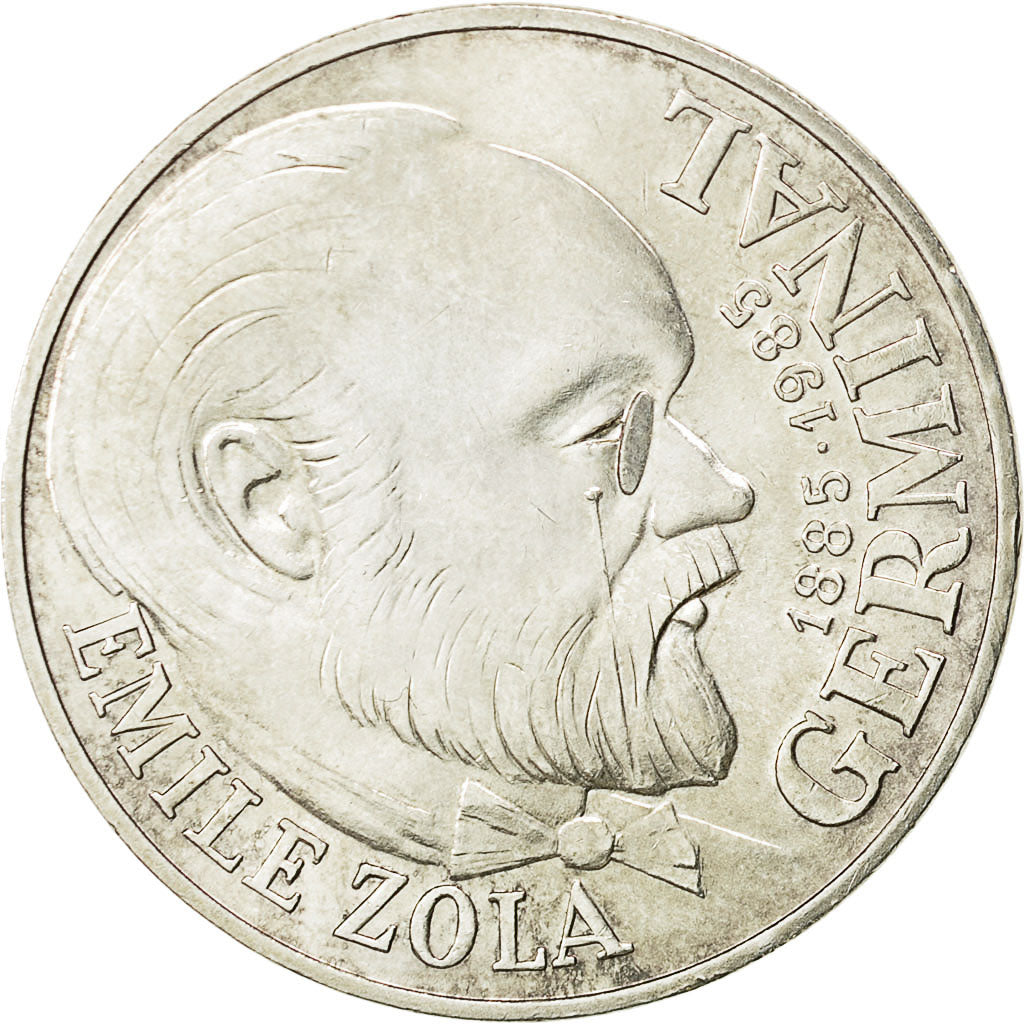 Coin, France, Germinal, 100 Francs, 1985, AU(55-58), Silver, KM:957, Gadoury:900