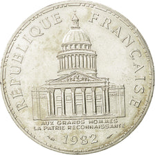 Coin, France, Panthéon, 100 Francs, 1982, Paris, AU(55-58), Silver, KM:951.1
