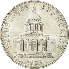 Coin, France, Panthéon, 100 Francs, 1983, Paris, AU(55-58), Silver, KM:951.1