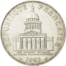 Coin, France, Panthéon, 100 Francs, 1983, Paris, AU(55-58), Silver, KM:951.1