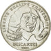 Coin, France, Descartes, 100 Francs, 1991, AU(55-58), Silver, KM:996
