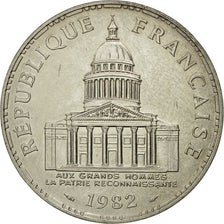 Coin, France, Panthéon, 100 Francs, 1982, Paris, AU(55-58), Silver, KM:951.1