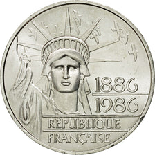 Coin, France, Statue de la Liberté, 100 Francs, 1986, AU(55-58), Silver