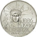 Coin, France, Statue de la Liberté, 100 Francs, 1986, AU(55-58), Silver