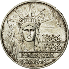 Monnaie, France, Statue de la Liberté, 100 Francs, 1986, SUP, Argent, KM:960