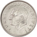 Coin, Turkey, 10 Lira, 1988, MS(63), Aluminum, KM:964