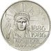 Monnaie, France, Statue de la Liberté, 100 Francs, 1986, SUP, Argent, KM:960
