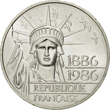 Moneda, Francia, Statue de la Liberté, 100 Francs, 1986, EBC, Plata, KM:960