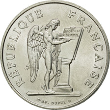 Munten, Frankrijk, Droits de l'Homme, 100 Francs, 1989, PR, Zilver, KM:970