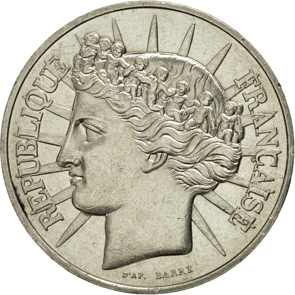 Monnaie, France, Fraternité, 100 Francs, 1988, SUP, Argent, KM:966, Gadoury:903