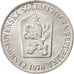 CZECHOSLOVAKIA, 5 Haleru, 1976, KM #53, MS(63), Aluminum, 20, 0.80