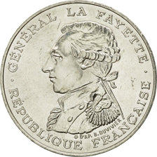 Coin, France, Lafayette, 100 Francs, 1987, AU(55-58), Silver, KM:962