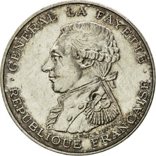 Coin, France, Lafayette, 100 Francs, 1987, AU(55-58), Silver, KM:962