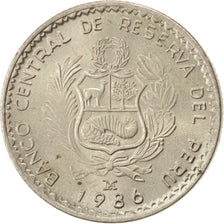 Moneta, Perù, Inti, 1986, SPL, Rame-nichel, KM:296