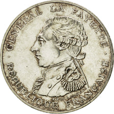 Coin, France, Lafayette, 100 Francs, 1987, AU(55-58), Silver, KM:962