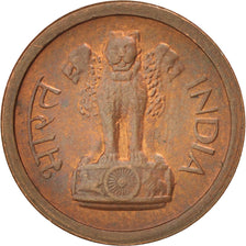 INDIA-REPUBLIC, Naya Paisa, 1957, KM #8, MS(63), Bronze, 16.04, 1.51