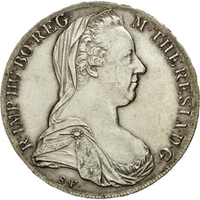Coin, Austria, Joseph II, Thaler, 1780, AU(55-58), Silver, KM:T1