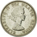 Coin, Canada, Elizabeth II, Dollar, 1962, Royal Canadian Mint, Ottawa