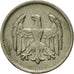 Coin, GERMANY, WEIMAR REPUBLIC, Mark, 1925, Munich, EF(40-45), Silver, KM:42