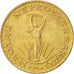 Coin, Hungary, 10 Forint, 1989, Budapest, MS(63), Aluminum-Bronze, KM:636
