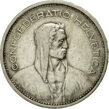 Coin, Switzerland, 5 Francs, 1954, Bern, EF(40-45), Silver, KM:40