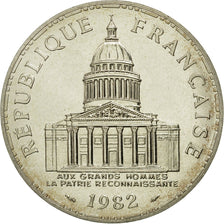 Moneta, Francia, Panthéon, 100 Francs, 1982, Paris, FDC, Argento, KM:951.1