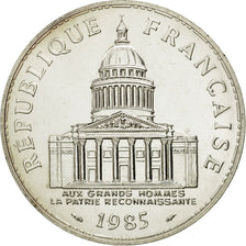 Moneta, Francia, Panthéon, 100 Francs, 1985, Paris, FDC, Argento, KM:951.1