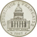 Monnaie, France, Panthéon, 100 Francs, 1987, Paris, FDC, Argent, KM:951.1