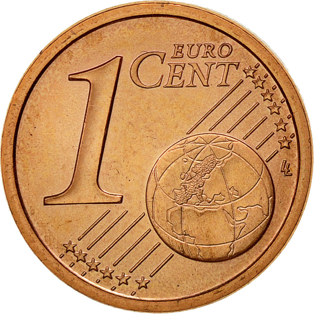 Coin, VATICAN CITY, John Paul II, Euro Cent, 2004, Rome, MS(65-70), Copper
