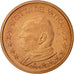 Munten, Vaticaanstad, John Paul II, 2 Euro Cent, 2004, Rome, FDC, Copper Plated